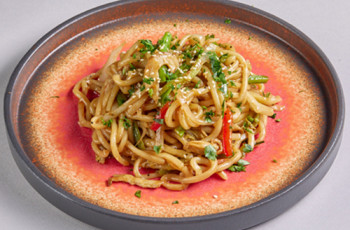 Удон с овощами