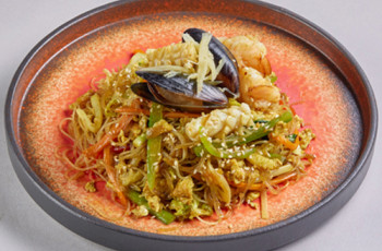 Харусаме с морепродуктами